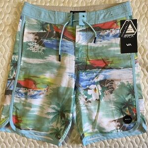 RVCA boys board shorts NWT